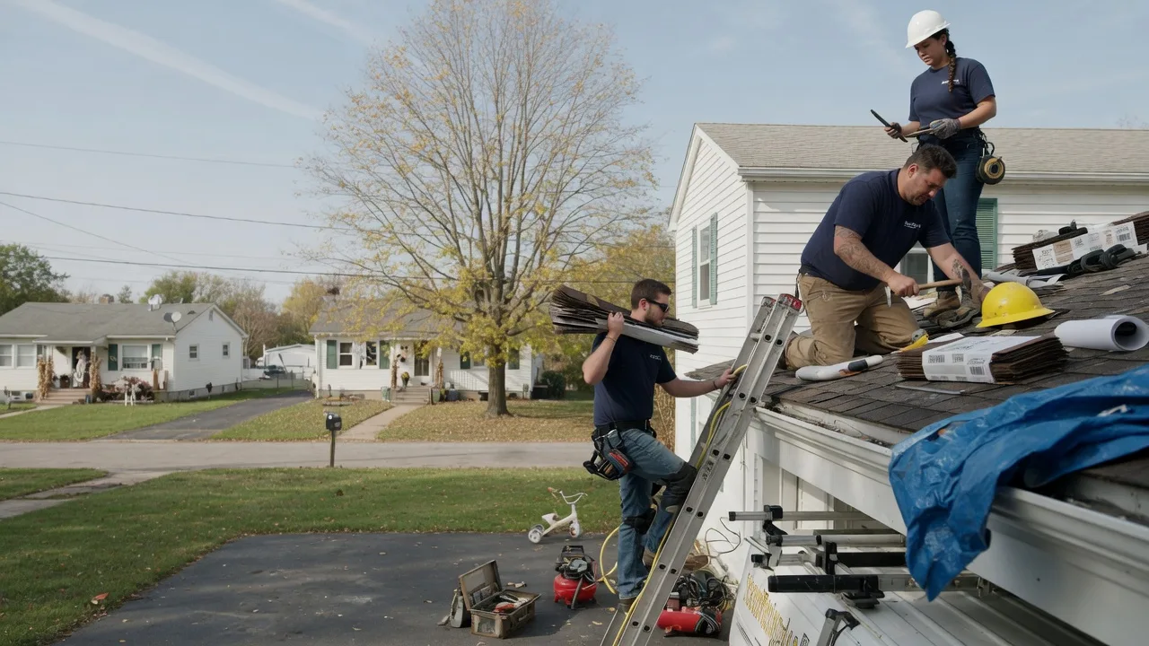 Local Roofing Contractors in Paris, IL near me